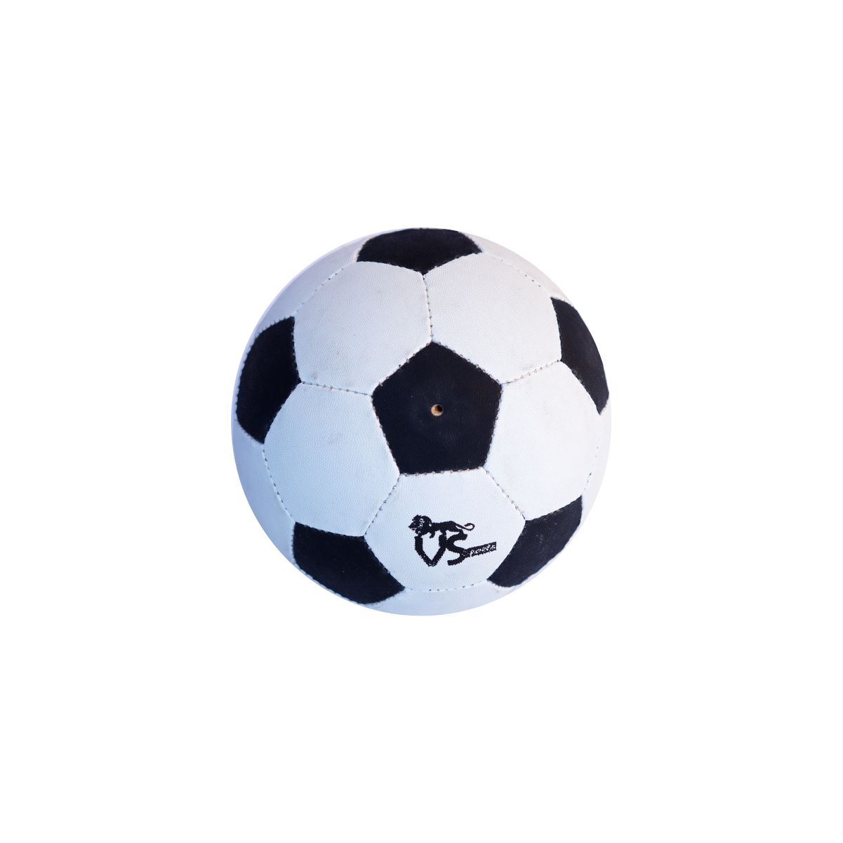 hand-stitched football