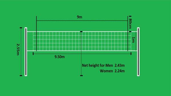 Nylon Volleyball Net