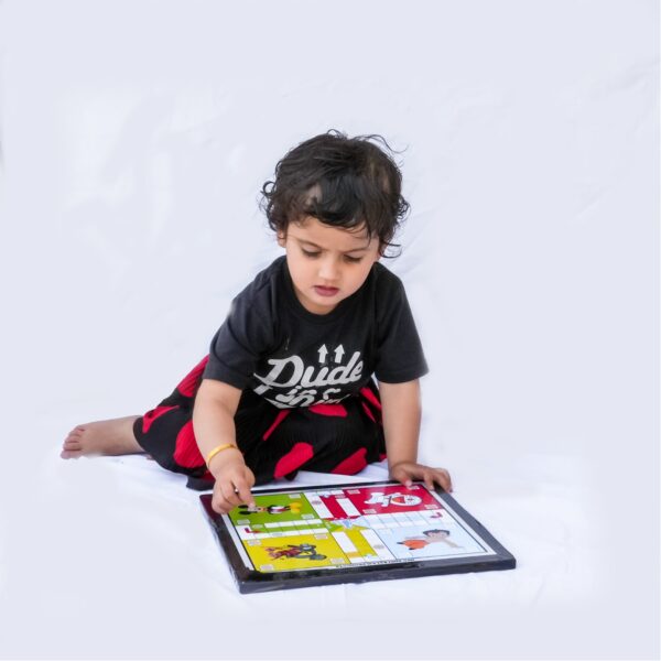 Wooden Ludo Board 2-in-1 | Snakes & Ladders